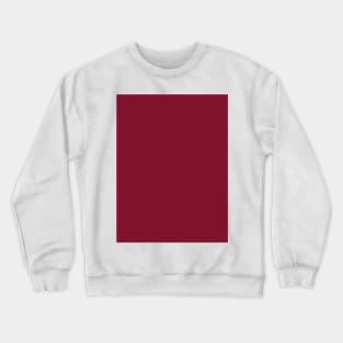 preppy abstract solid color wine red burgundy Crewneck Sweatshirt
